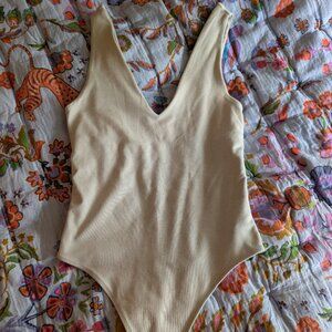 Beige Vuori Halo Bodysuit